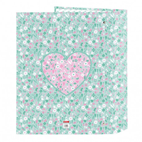 Ring binder Safta Cuore Mint A4 27 x 33 x 6 cm
