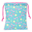 snack bag Gabby's Dollhouse Confetti Pink Turquoise