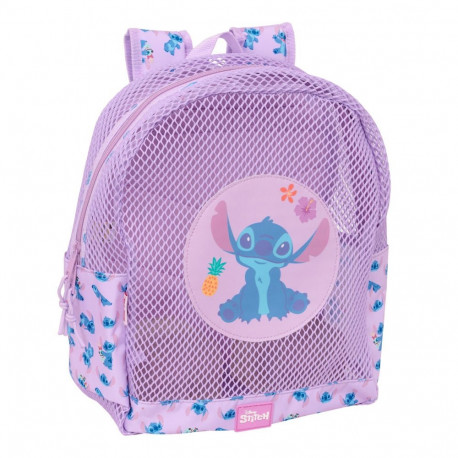 Beach backpack Lilo & Stitch Lilac 30,5 x 24 x 18 cm Children's