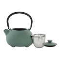 Teapot Home ESPRIT Yellow Green Stainless steel Iron 350 ml (2 Units)