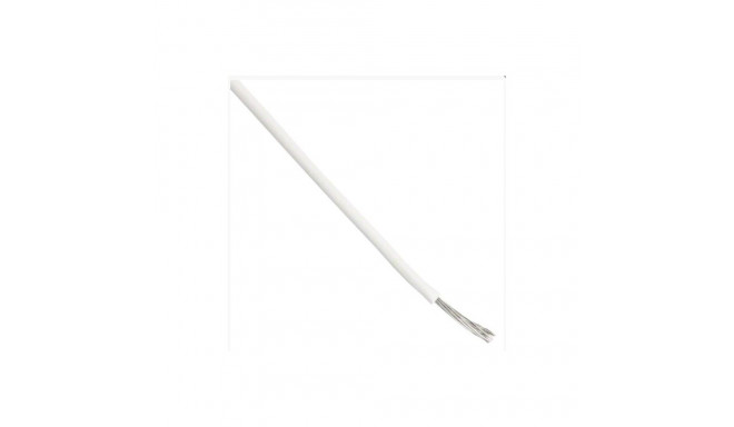 AWG24 HOOK-UP WIRE WHITE UL1007/1569