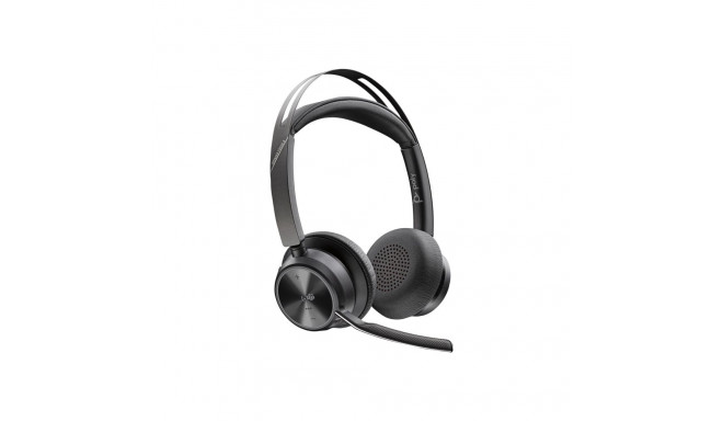 HP Poly Voyager Focus 2 Microsoft Teams Certified USB-C-C Headset +USB-C/A Adapter SmartBuy