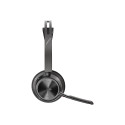 HP Poly Voyager Focus 2 Microsoft Teams sertifitseeritud USB-C-C peakomplekt + USB-C/A adapter Smart