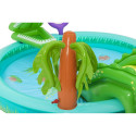 Bestway Crocodile Cove laste täispuhutav veemängukeskus ja bassein 2.24 m x 1.81 m x 72 cm