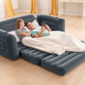 Intex Pull-Out Sofa täispuhutav diivan hall PVC