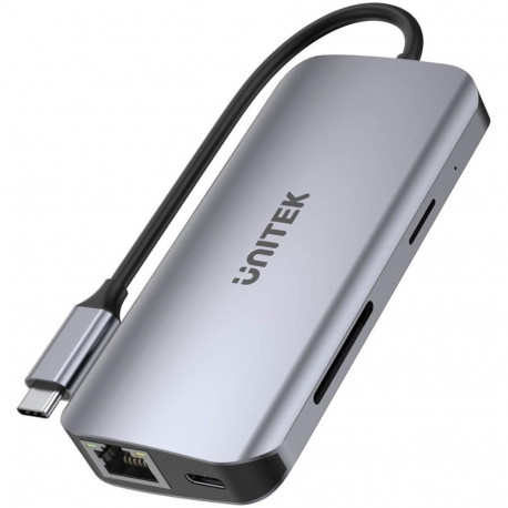 UNITEK liidesjaam D1122A01 2 x USB 3.2 Gen 2 (3.1 Gen 2) Type-C 1000Mbit/s, hall