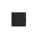 Lanberg WF02-6612-10B 12U seinapealne rack must kapp