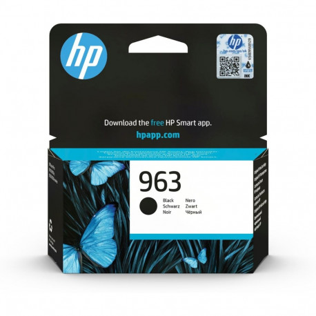 HP tindikassett 963, originaal, must
