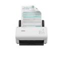 Brother ADS-4300N ADF skanner 600 x 600 DPI A4 must, valge skanner