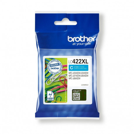 Brother originaaltint LC-422XLC, tsüaan