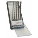 Bosch Hammer drill bit set plus 5 Robust Line 5 pieces