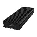 Raidsonic | ICY BOX IB-1816M-C31 External Type-C enclosure for M.2 NVMe SSD | Black