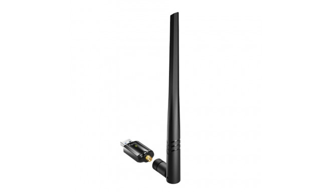 Cudy WU1400 AirMax AC1300 Dual Band WiFi USB Adapter USB 3.0 Detachable Antenna High Gain Black