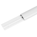 Aluminiowa listwa maskująca do kabli Maclean, 62x20x750mm, biała, MC-814 W