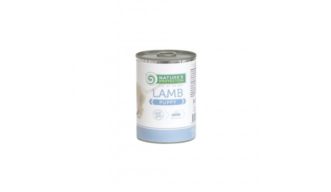 Wet Dog Food - NATURE'S PROTECTION Puppy With Lamb 400g