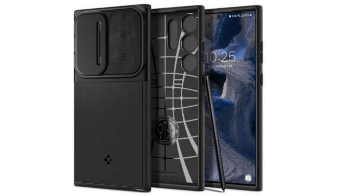 Spigen case Optik Armor Samsung Galaxy S23 Ultra, black