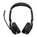 Jabra Evolve2 55 MS Stereo Link380a Wireless Headset Bluetooth USB-A, Charging Stand, Black