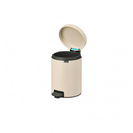 NEWICON PEDAL BIN. 5L - SOFT BEIGE
