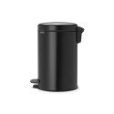 DUST BIN NEWICON 5L MATT BLACK