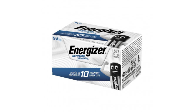 Energizer patareid Ultimate Lithium 9V B2B 10-pakk