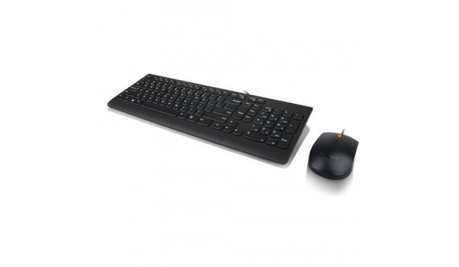 Lenovo 300 keyboard Mouse included Universal USB QWERTY English Black