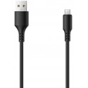 Setty cable USB - microUSB 1A 1m, black