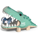 EUGY 3D Cardboard Model Kit - Crocodile
