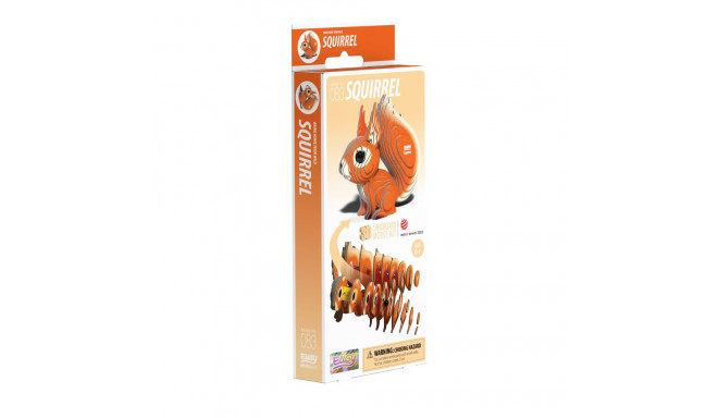EUGY 3D Cardboard Model Kit - Squirrel