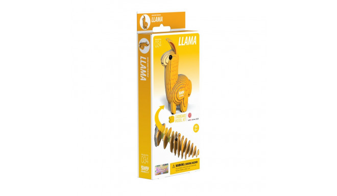EUGY 3D Cardboard Model Kit - Llama