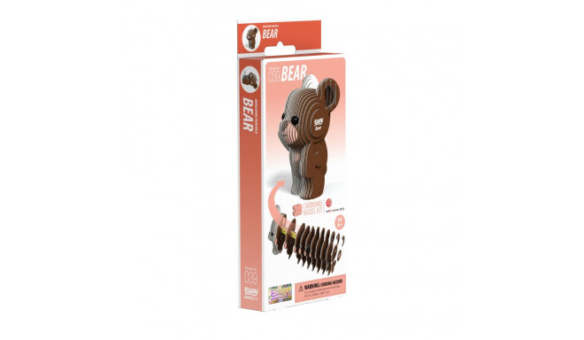 EUGY 3D Cardboard Model Kit - Bear