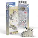 EUGY 3D Cardboard Model Kit - Polar Bear