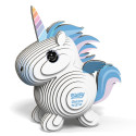 EUGY 3D Cardboard Model Kit - Unicorn Sky