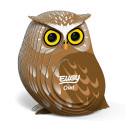 EUGY 3D Cardboard Model Kit - Owl
