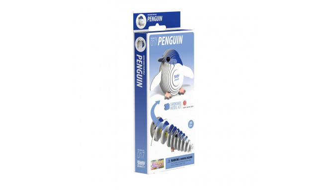 EUGY 3D Cardboard Model Kit - Penguin