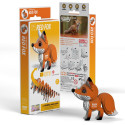 EUGY 3D Cardboard Model Kit - Red Fox