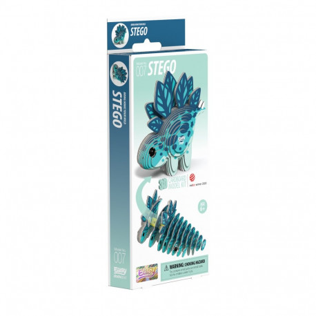 EUGY 3D Cardboard Model Kit - Stego