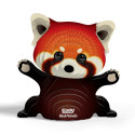 EUGY 3D Cardboard Model Kit - Red Panda