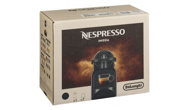 DeLonghi kohvimasin Nespresso Inissia EN80 B must (EN80B)