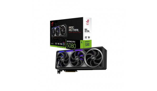 Graphics card GeForce RTX 5080 ROG ASTRAL OC GDDR7 256bit 3DP/2HDMI