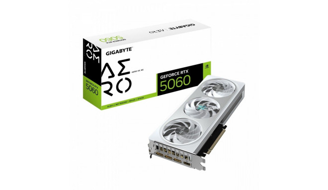 Graphics card GeForce RTX 5060 AERO OC 8G GDDR7 3DP/HDMI