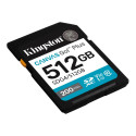 Kingston 512GB SDXC Canvas Go! Plus Gen4 mälukaart