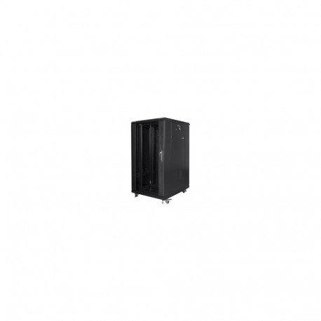 Lanberg | Rack cabinet 19" free-standing 22U/600x800 (flat pack) | FF01-6822-12B | Black