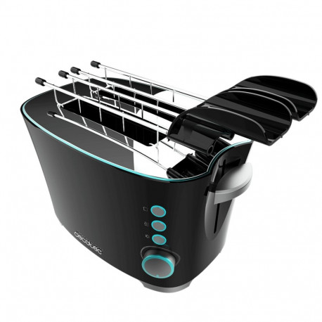Cecotec Toaster | Toast&Taste Double B | Power 650 W | Number of slots 2 | Housing material Stainles