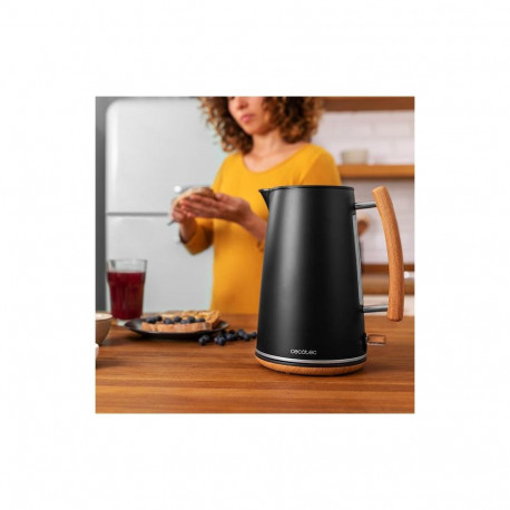 Cecotec Kettle | ThermoSense 400 | Electric | 3000 W | 1.7 L | Stainless steel | 360° rotational bas