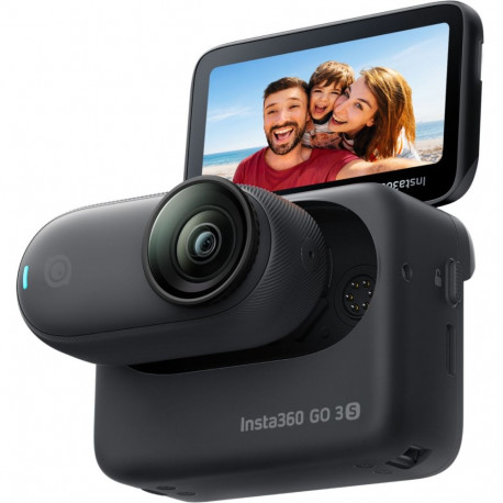 Insta360 GO 3S must action-kaamera, 128 GB