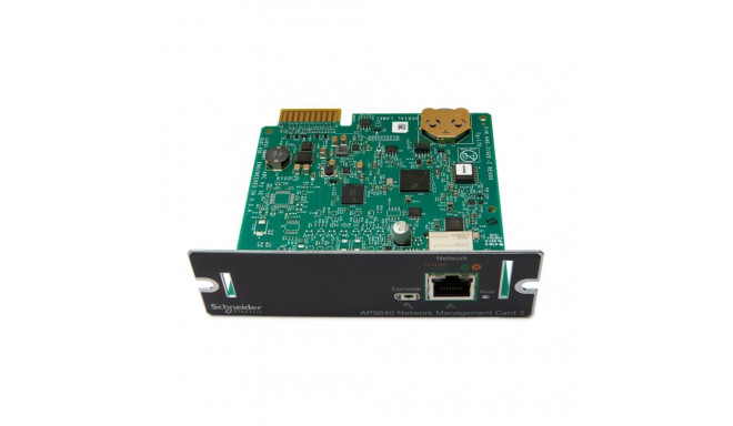 Schneider Electric seadme jälgimise ja juhtimise, võrgu halduskaardid, NMC3, turvaline kaug-UPS-i jä