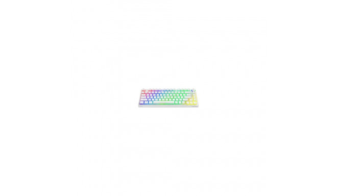 Keyboard Savio Wireless Mechanical Phenix White 75% Outemu Yellow Pro Pudding 5901986049319