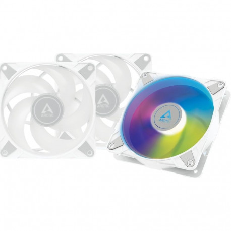 Arctic P12 PWM PST A-RGB 0dB fan pack, 120 mm, white, 3-pack