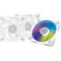 Arctic P12 PWM PST A-RGB 0dB ventilaatorikomplekt, 120 mm, valge, 3-pack