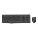 Logitech | MK235 | Keyboard and Mouse Set | Wireless | Mouse included | Batteries included | US | Bl